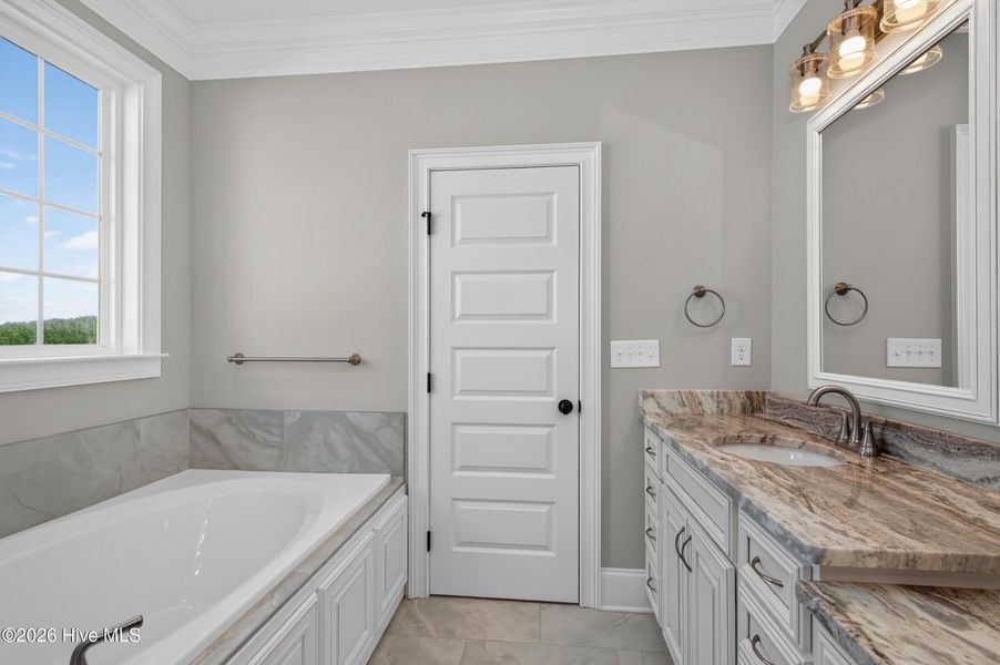 Furnished interior view inside a new home in Highland Lakes, Evans (Image 15).