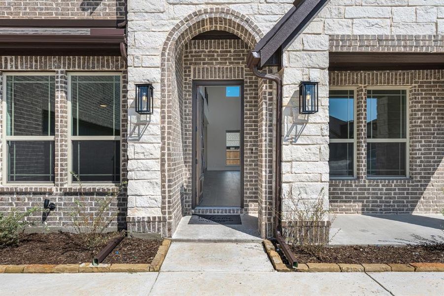Exterior details and patio area of a home in Bear Creek Classic 60, Lavon (Image 20). Exterior details and patio area of a home in Bear Creek Classic 60, Lavon (Image 20).