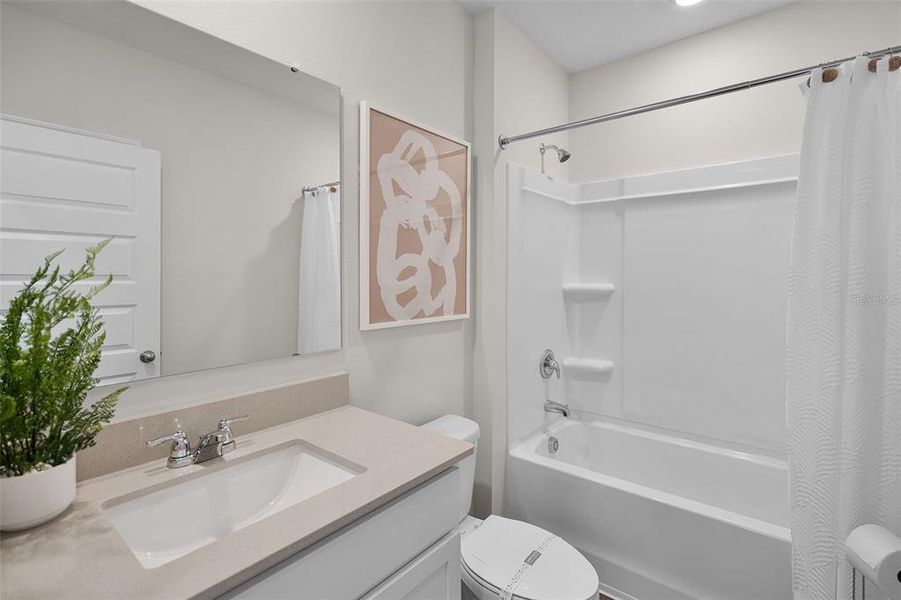 Furnished interior view inside a new home in Wind Meadows South, Bartow (Image 19).