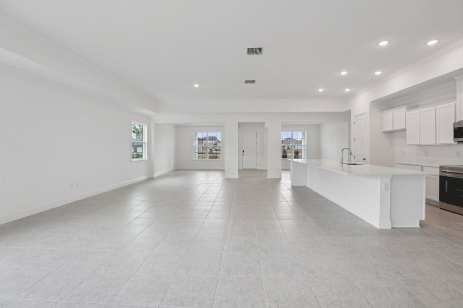 Representative unfurnished interior of a home built from the Sierra by Maronda Homes in Marion Oaks, Ocala (Image 24).
