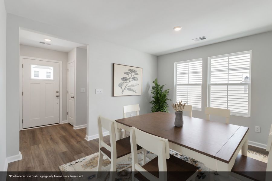 Furnished interior view inside a new home in Ellington, Elgin (Image 9).