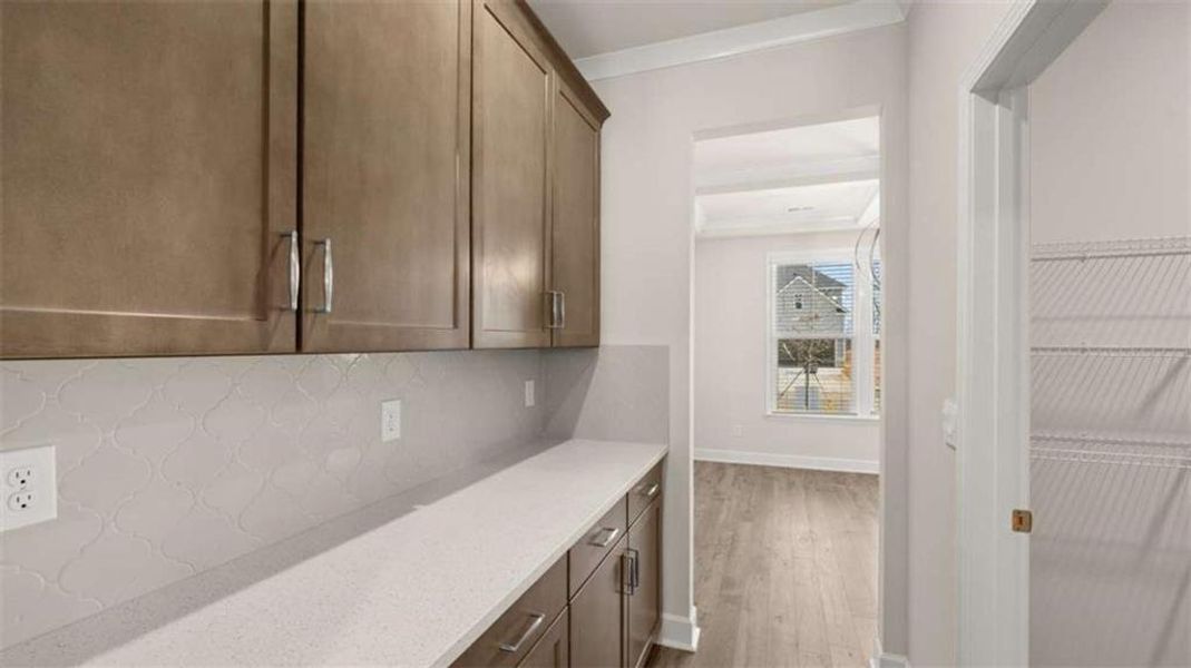 Furnished interior view inside a new home in Heritage Pointe, Senoia (Image 9).