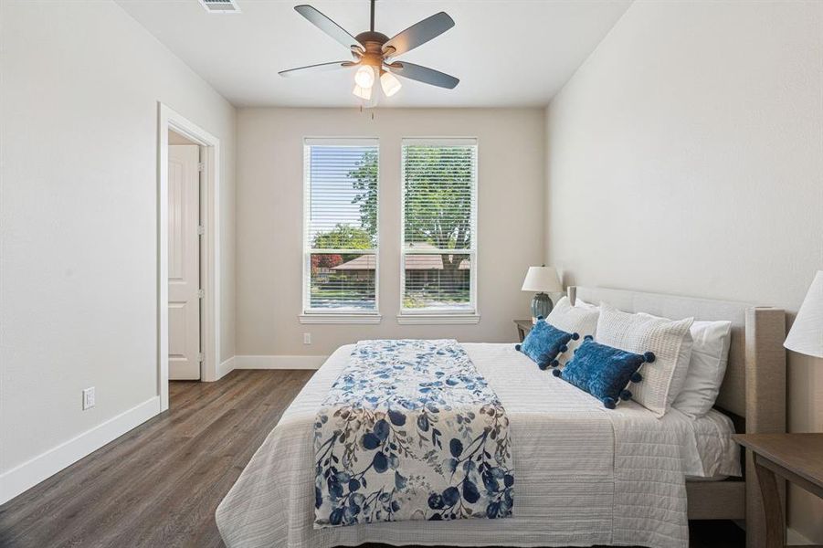 Furnished interior view inside a new home in , Highland Village (Image 17).