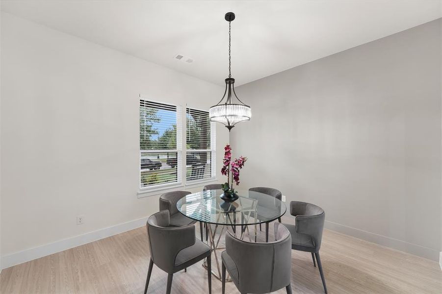Furnished interior view inside a new home in , Forney (Image 11).