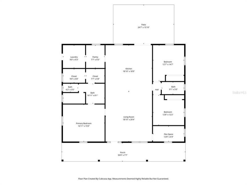 2D floor plan layout of this home in , Dunnellon, FL (Image 4).