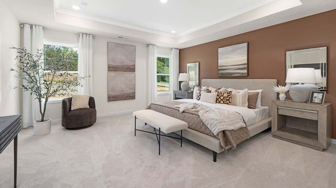 Furnished interior view inside a new home in Oak Grove Hill, Huntersville (Image 11).