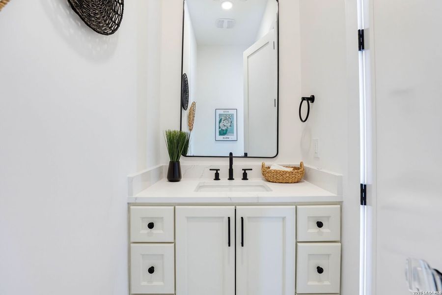Furnished interior view inside a new home in , San Antonio (Image 36).