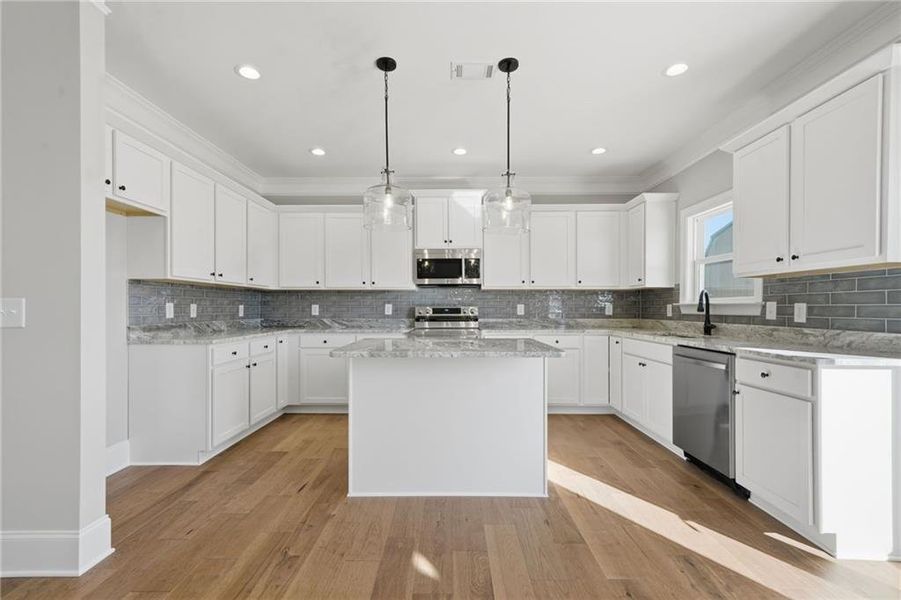Furnished interior view inside a new home in , Ball Ground (Image 9).