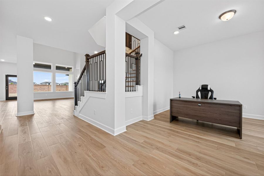 Spacious, unfurnished interior of a new home in Dunham Pointe 65' Homesites, Cypress (Image 22). Spacious, unfurnished interior of a new home in Dunham Pointe 65' Homesites, Cypress (Image 22).