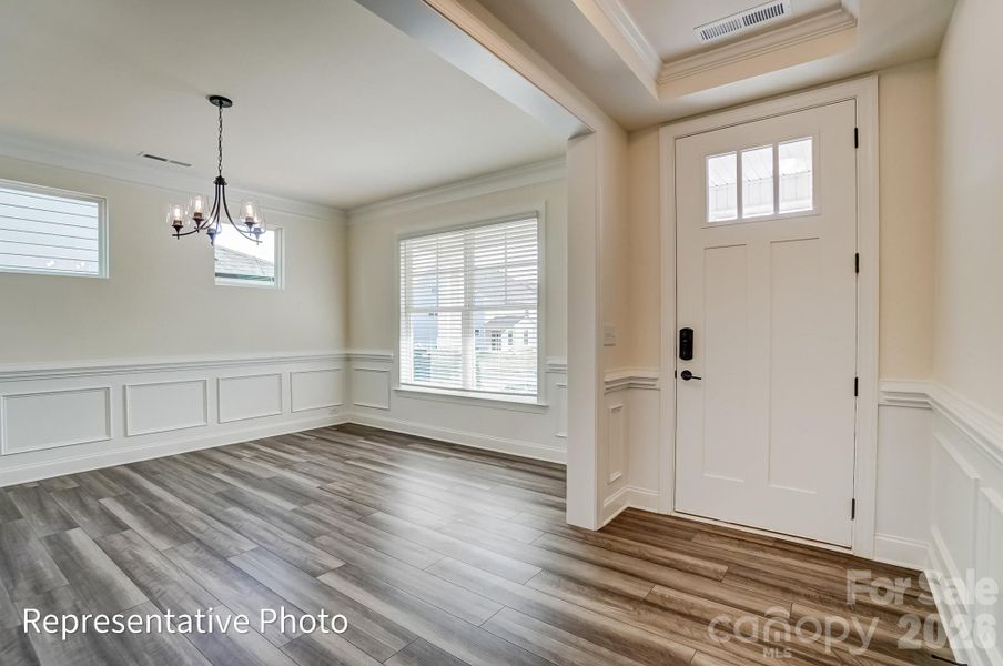 Spacious, unfurnished interior of a new home in Waterford Commons, Rock Hill (Image 15).