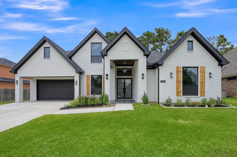 Welcome to 143 Bent Tree! A stunning 1 story, brand new construction home featuring an all brick exterior, timeless curb appeal and elegant architectural details. Welcome to 143 Bent Tree! A stunning 1 story, brand new construction home featuring an all brick exterior, timeless curb appeal and elegant architectural details.