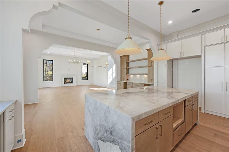 Furnished interior view inside a new home in , Alpharetta (Image 38).