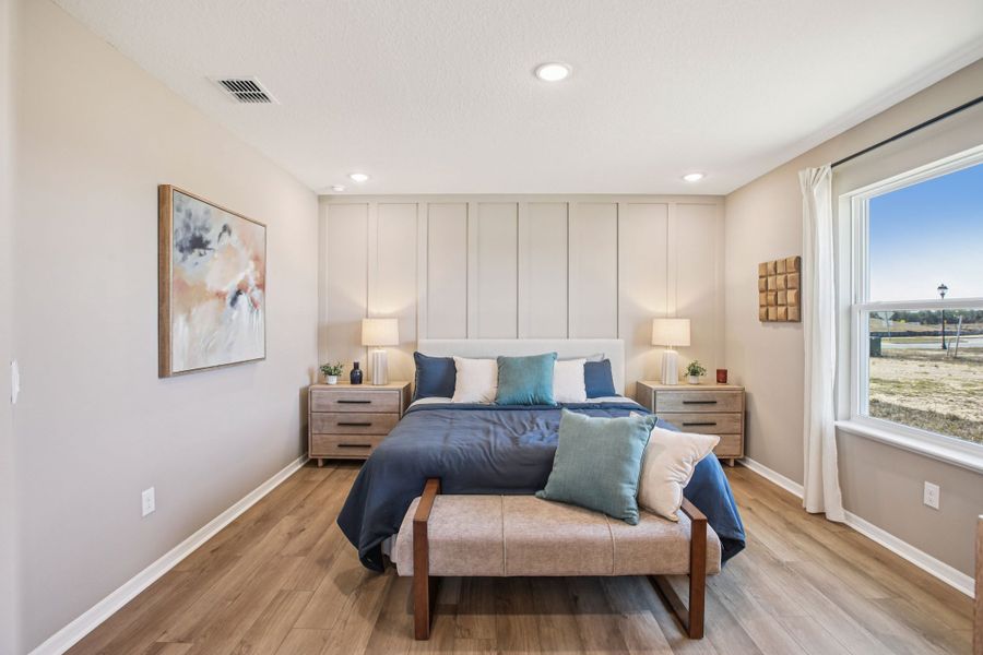 Furnished interior view inside a new home in Silver Springs Shores, Ocala (Image 30).