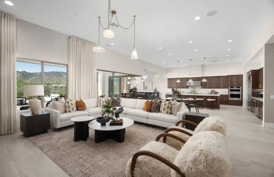 Representative furnished interior of a home built from the Harmony by Pulte Homes in Regent Hills - Enchantment Series, Buckeye (Image 4).