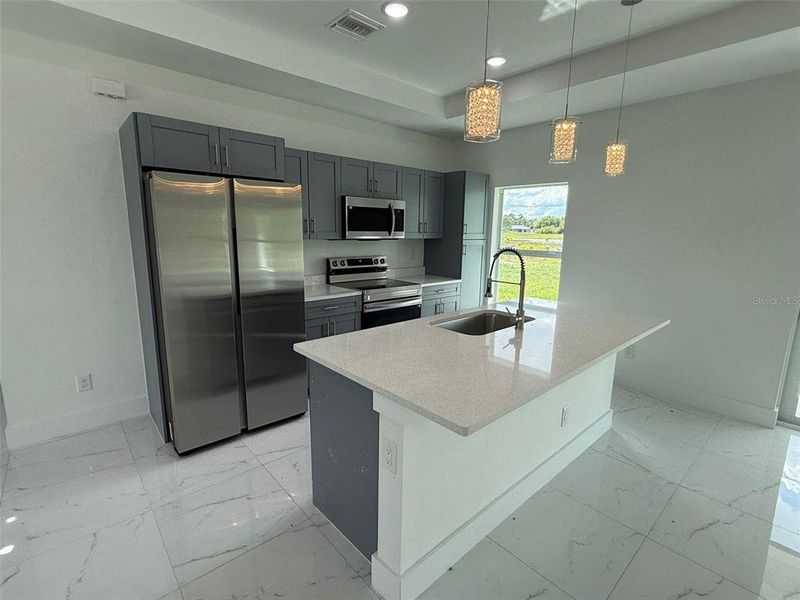 Furnished interior view inside a new home in , Lehigh Acres (Image 8).