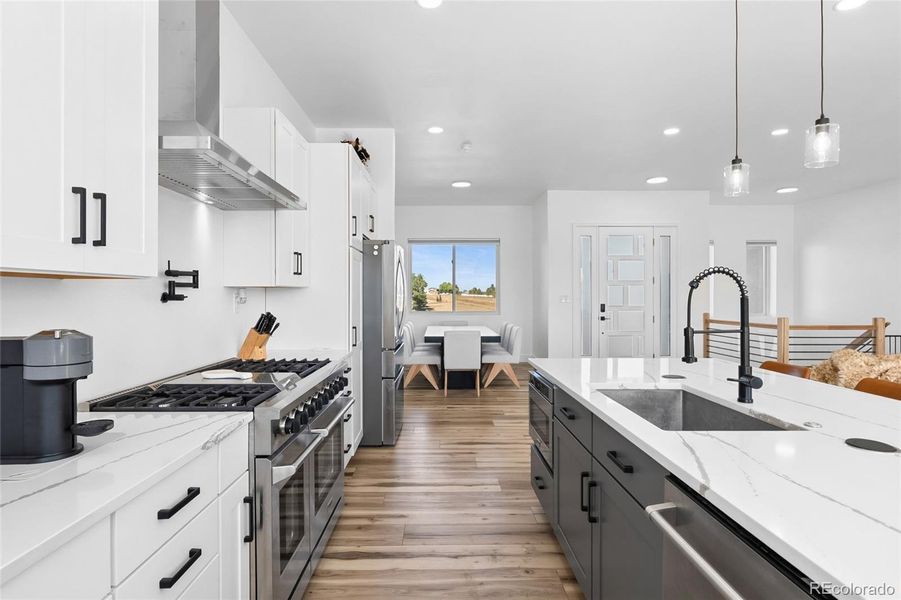 Furnished interior view inside a new home in , Parker (Image 12).