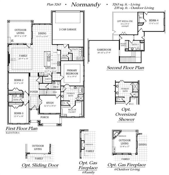 2D floor plan layout of this home in Karis, Crowley, TX (Image 3).