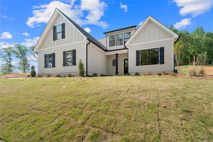 Front exterior of a new home in , Carrollton, GA, highlighting curb appeal (Image 2). Front exterior of a new home in , Carrollton, GA, highlighting curb appeal (Image 2).