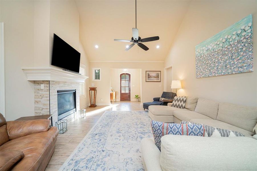 Furnished interior view inside a new home in , Longview (Image 12).