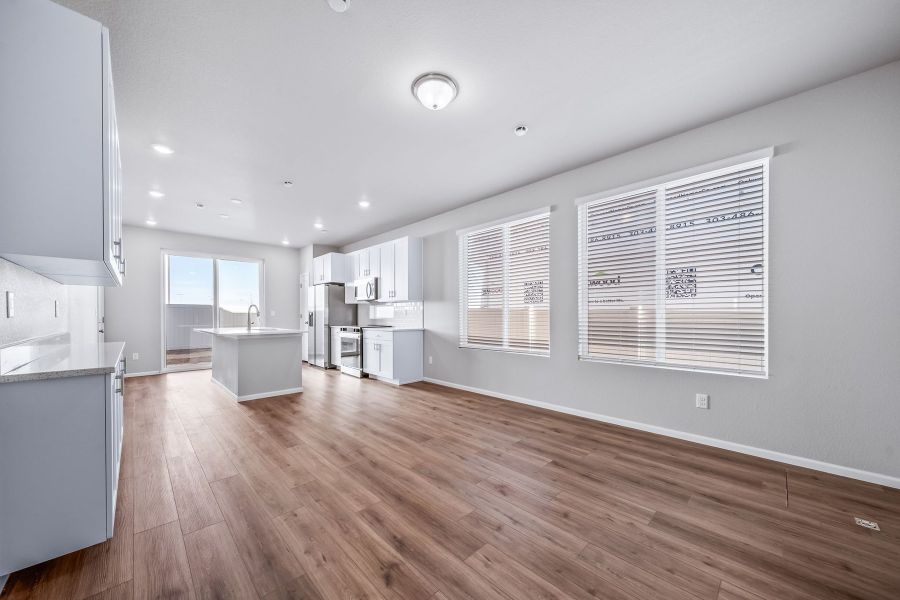 Spacious, unfurnished interior of a new home in Green Valley Ranch, Aurora (Image 16). Spacious, unfurnished interior of a new home in Green Valley Ranch, Aurora (Image 16).