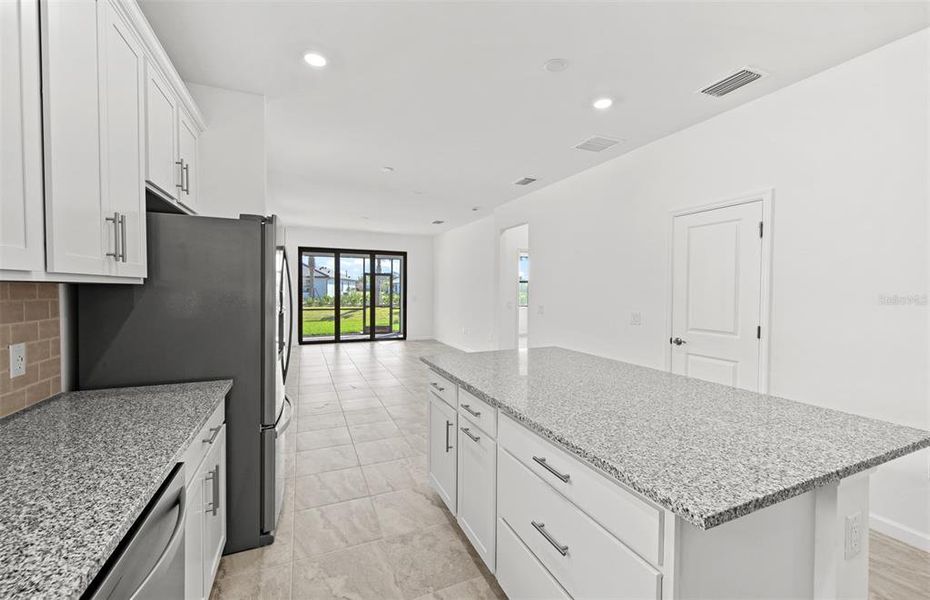 Furnished interior view inside a new home in Arbor Oaks, North Port (Image 9). Furnished interior view inside a new home in Arbor Oaks, North Port (Image 9).
