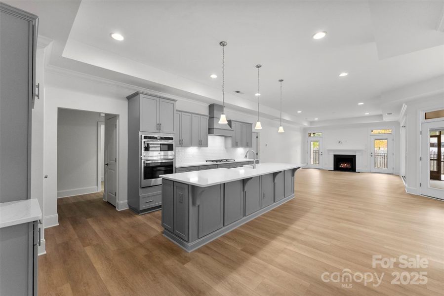 Furnished interior view inside a new home in The Courtyards on New Hope, Gastonia (Image 9).
