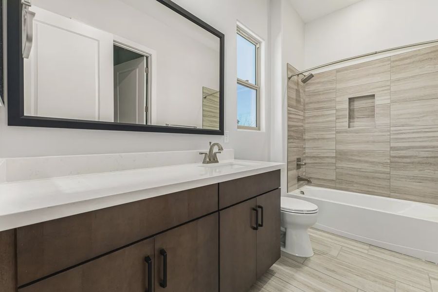 Furnished interior view inside a new home in Bellero Estates, Queen Creek (Image 9).