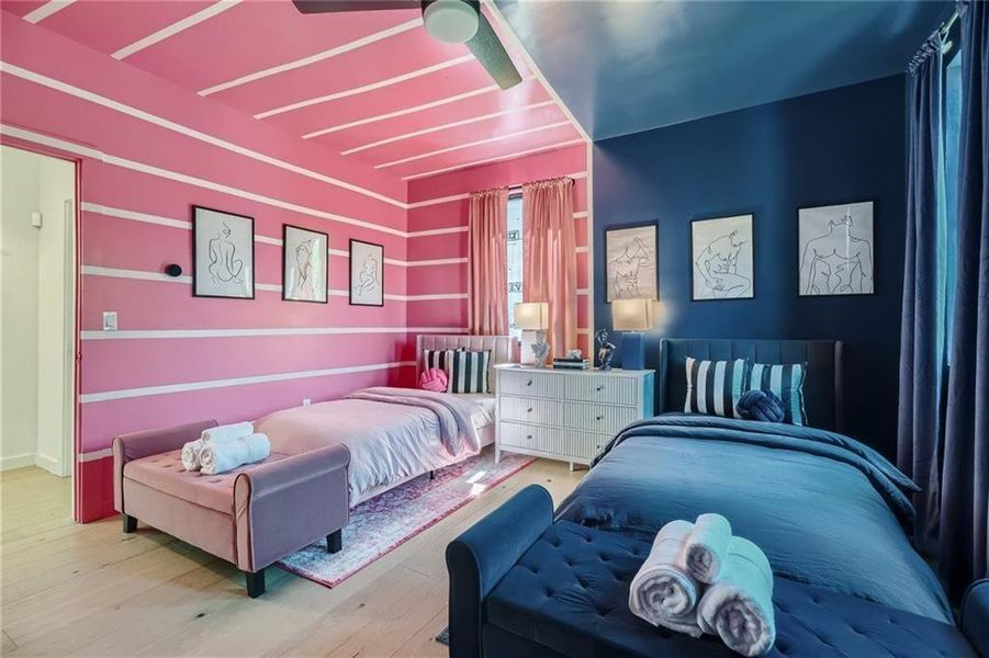 Furnished interior view inside a new home in , Atlanta (Image 8).