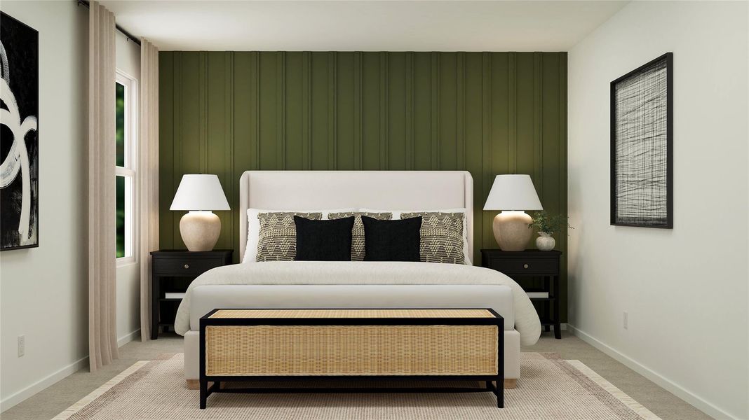 Furnished interior view inside a new home in The Grand Prairie, Hockley (Image 25).