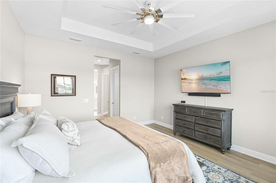 Furnished interior view inside a new home in , Parrish (Image 8).