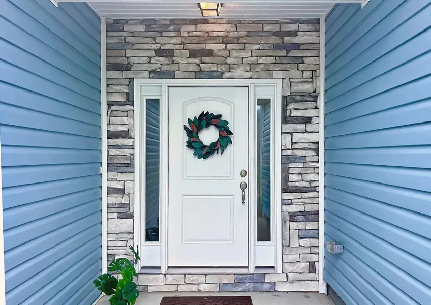 Furnished interior view inside a new home in , St. Stephen (Image 5).