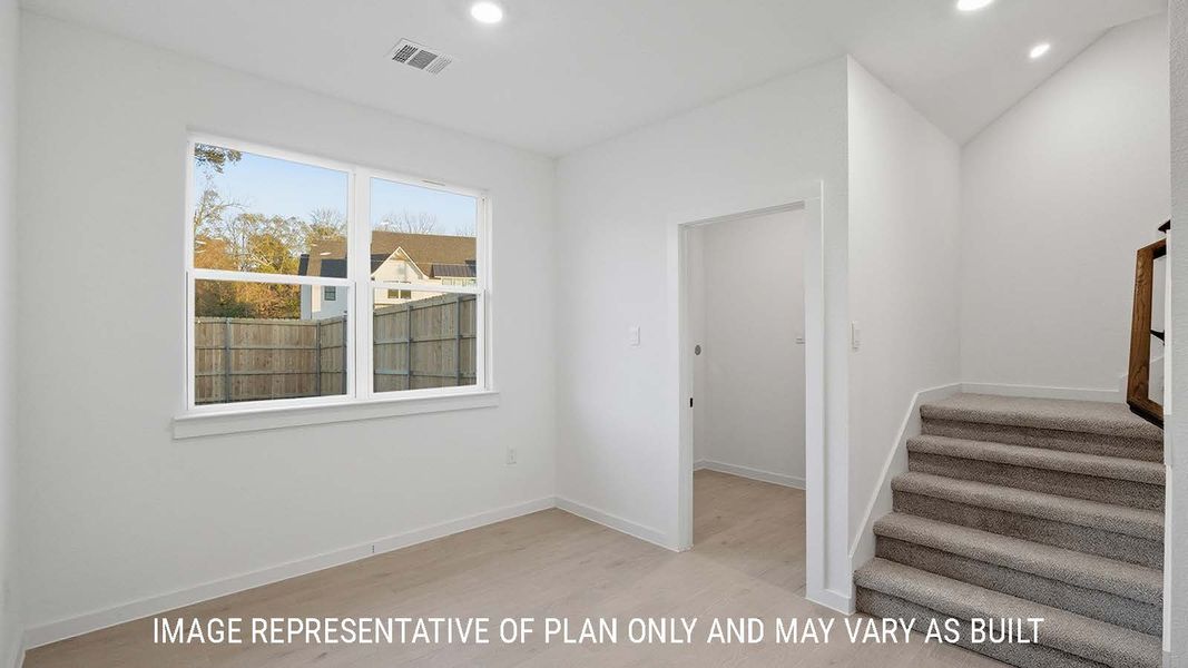 Spacious, unfurnished interior of a new home in The Woods, Lumberton (Image 18).
