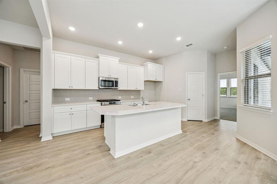 Furnished interior view inside a new home in Bel Air Village, Sherman (Image 6).