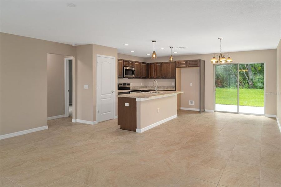 Furnished interior view inside a new home in , Brooksville (Image 8).