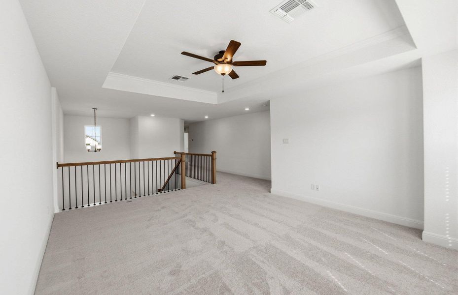 Spacious, unfurnished interior of a new home in Horizon Lake, Leander (Image 25). Spacious, unfurnished interior of a new home in Horizon Lake, Leander (Image 25).