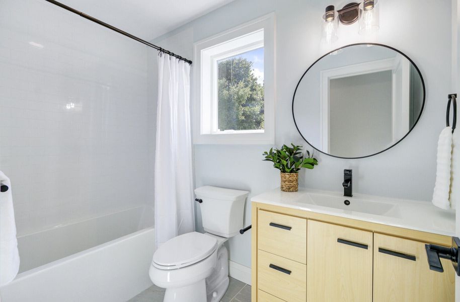 Furnished interior view inside a new home in , Charleston (Image 8).