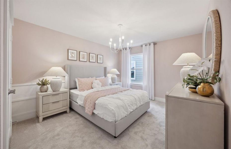 Secondary bedroom *photos may depict options and features that aren't available Secondary bedroom *photos may depict options and features that aren't available