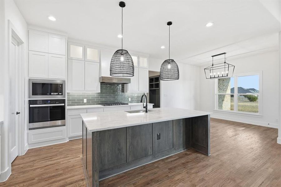 Furnished interior view inside a new home in , Godley (Image 7).