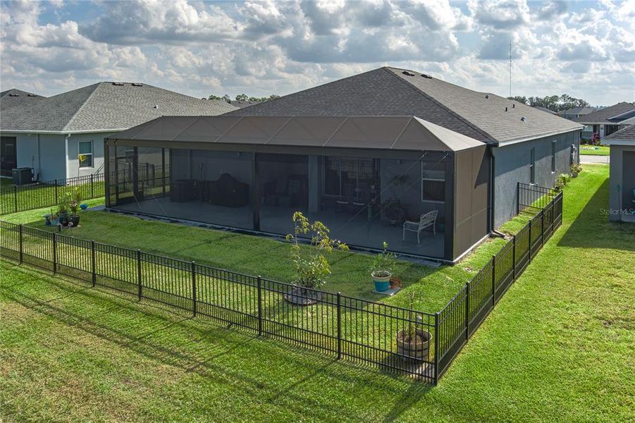 Exterior details and patio area of a home in , Parrish (Image 23). Exterior details and patio area of a home in , Parrish (Image 23).