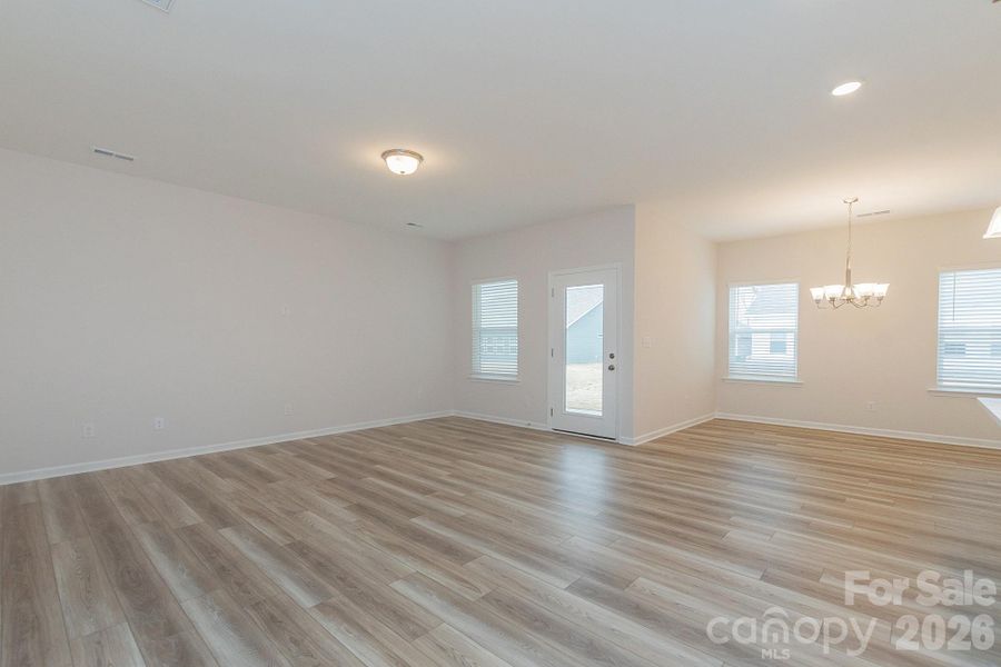 Spacious, unfurnished interior of a new home in Pine Bluff, Midland (Image 22). Spacious, unfurnished interior of a new home in Pine Bluff, Midland (Image 22).