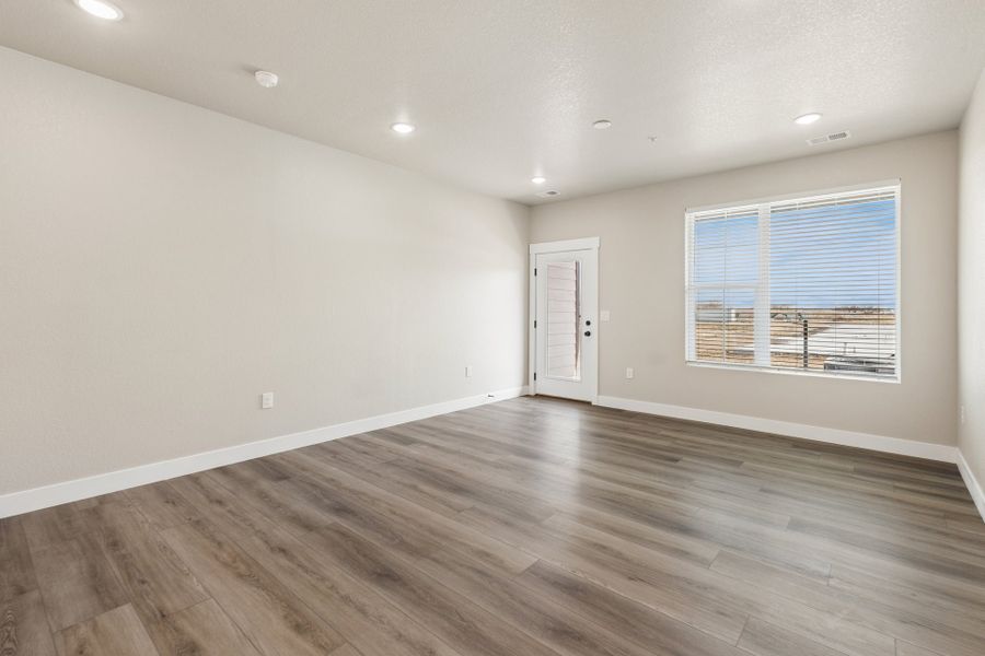 Spacious, unfurnished interior of a new home in Northfield at Old Town, Fort Collins (Image 10).