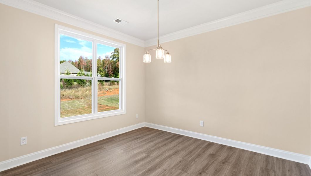 Spacious, unfurnished interior of a new home in Campbell Ridge, Piedmont (Image 21). Spacious, unfurnished interior of a new home in Campbell Ridge, Piedmont (Image 21).