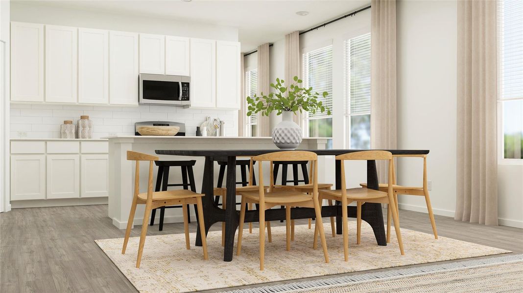 Furnished interior view inside a new home in Elm Creek, Elgin (Image 5).