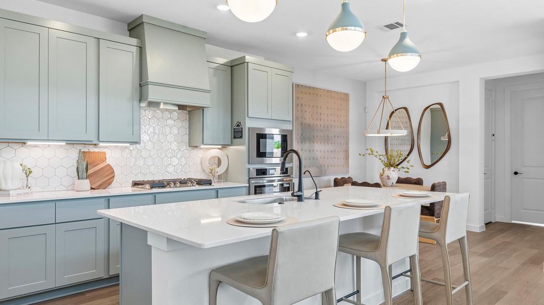 Representative furnished interior of a home built from the Chloe by D.R. Horton in Alexander 55' Homesites, Pearland (Image 8). Representative furnished interior of a home built from the Chloe by D.R. Horton in Alexander 55' Homesites, Pearland (Image 8).