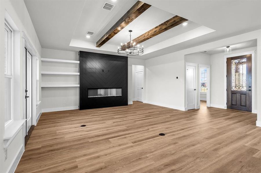 Spacious, unfurnished interior of a new home in Green Prairie Estates, Dish (Image 35). Spacious, unfurnished interior of a new home in Green Prairie Estates, Dish (Image 35).