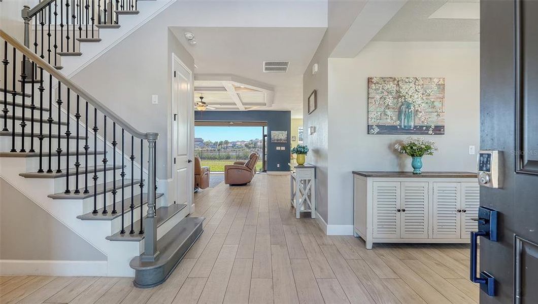 Furnished interior view inside a new home in , Sarasota (Image 29).