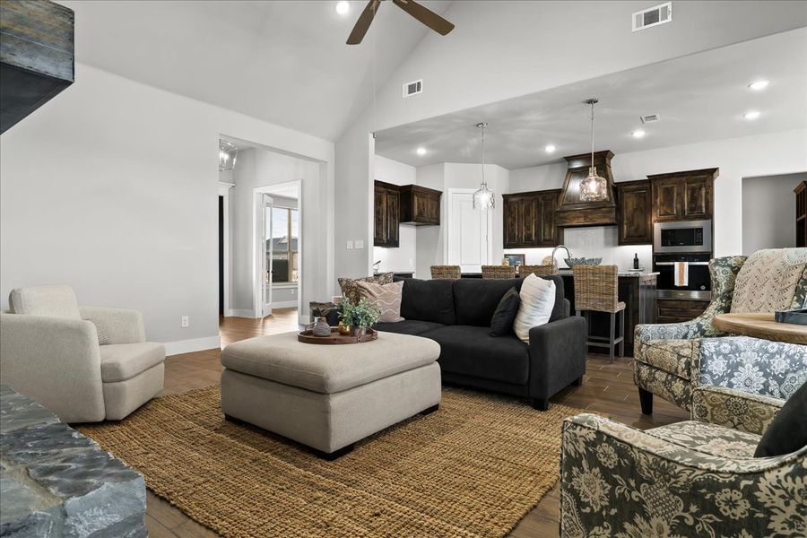 Furnished interior view inside a new home in Brock Heights, Brock (Image 7).