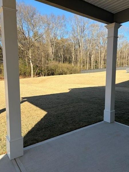 Exterior details and patio area of a home in Jackson Landing, Jefferson (Image 19).