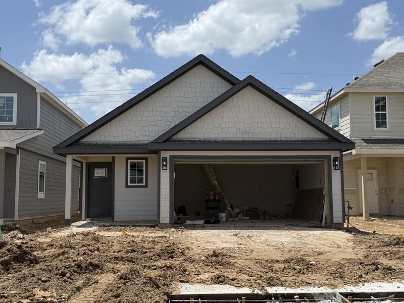 In-progress construction of a new home in Bammel Oaks, Houston, TX (Image 25). In-progress construction of a new home in Bammel Oaks, Houston, TX (Image 25).