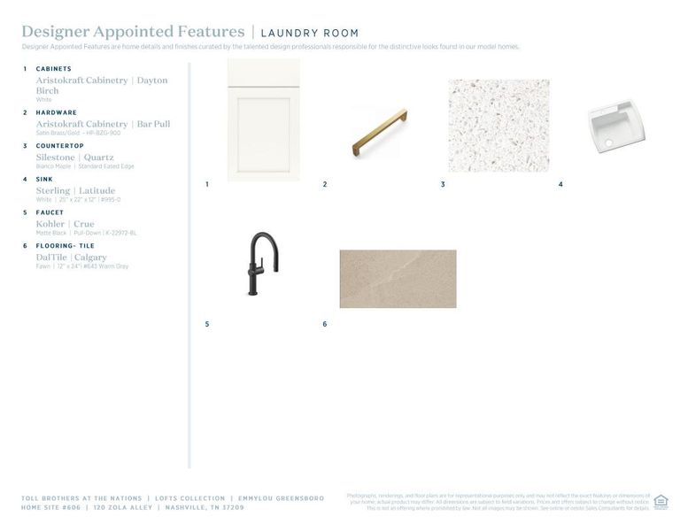 Sample of building materials used in homes in The Nations, Nashville (Image 15). Sample of building materials used in homes in The Nations, Nashville (Image 15).